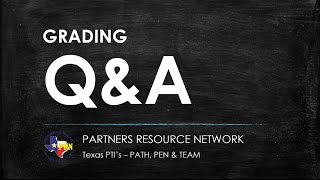 Grading Q & A