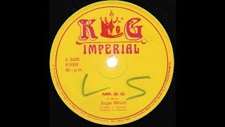 Sugar Minott - Mr. DC [KG Imperial] + Dub ++