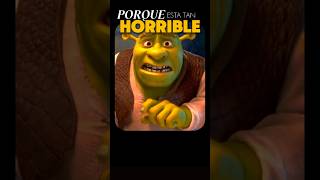 PORQUE está HORRIBLE la ANIMACIÓN de SHREK #shrek #shrek5