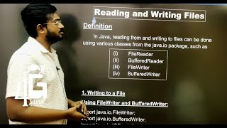 Reading from and Writing to Files in Java in Tamil | Unit 4 | Object Oriented programming Language