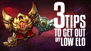 3 TIPS TO CLIMB OUT OF LOW ELO - League of Legends Season 7