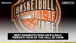 The Best Moments From Kevin Garnett and Paul Pierce's Visit To The Hall Of Fame | KG Certified