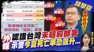 【鄭亦真辣晚報】外媒警告台灣\