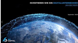 Investieren wie ein Digitalunternehmer: FONDSTIQUE-Vortrag von Jan Beckers (BIT Capital)