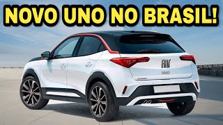 NOVO FIAT UNO 2024 CHEGA PARA BRIGAR COM ONIX E POLO E +...