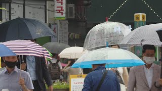 중·일 강타한 장마구름 온다…제주·부산 폭우 / 연합뉴스TV (YonhapnewsTV)