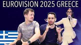 🇬🇷 GREECE EUROVISION 2025 REACTION - KLAVDIA - ASTEROMÁTA - JURAVISION