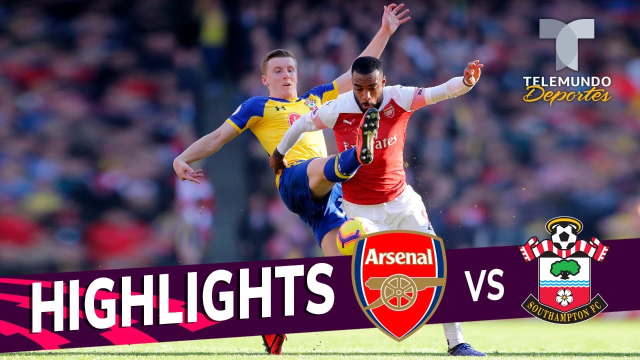 Arsenal Vs. Southampton: 2-0 Goals & Highlights | Premier League ...