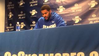 ISU-IUPUI postgame - Khristian Smith