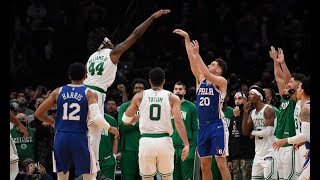 Georges Niang - Son tir au buzzer contré par Robert Williams III, les Sixers battus