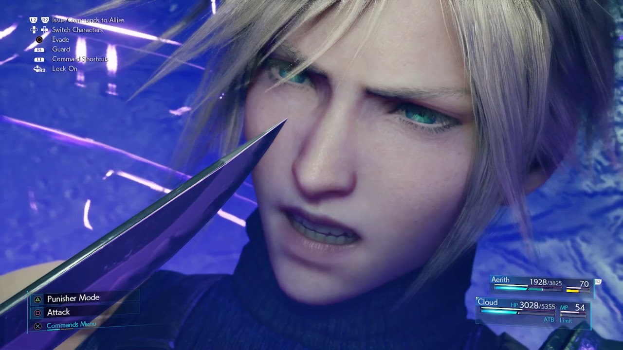 FF7 Remake-Sephiroth Fight & Final Cinematic - YouTube