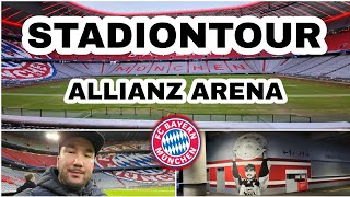 ALLIANZ ARENA STADIONTOUR | FC BAYERN MÜNCHEN MUSEUM & FANSHOPTOUR