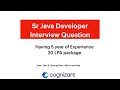 Cognizant Second Round | Sorting Map Values Using Java 8 Features