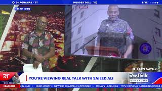 MONDAY 25TH MAY 2026 | REAL TALK WITH SAIEED ALI | LIVE