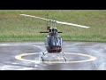 bell 206b 3 jet ranger iii landing at nancy essey