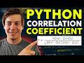 How to Calculate Pearson Correlation Coefficient in Python (Numpy, SciPy, Pandas)