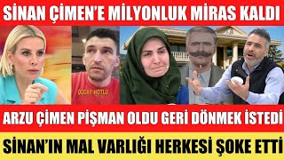 ESRA EROL'DA SİNAN ÇİMEN'E BÜYÜK MİRAS KALDI ARZU ÇİMEN PİŞMAN OLDU GERİ DÖNMEK İSTEDİ OLCAY HOTLU