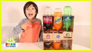 How to Make Coca Cola Soda Dispenser at Home out of Cardboard