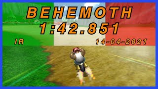 [MKW IR] Mushroom Gorge (no-glitch) - 1:42.851 - Behemoth