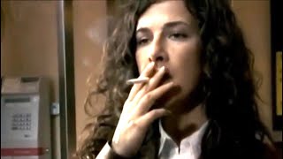 Clelia Sarto Ina Müller smoking cigarette  🚬