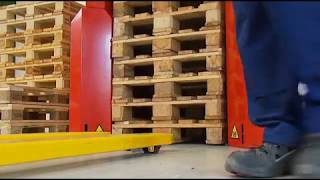 PaloMat Pallet Dispensers - Easy to Use