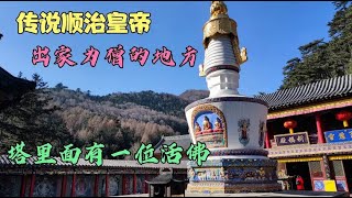 传闻顺治帝出家的五台山镇海寺，大清的国师就是葬在这里！活佛