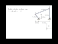 Vector Dynamics: Example, kinematics of rigid bodies (linkage)