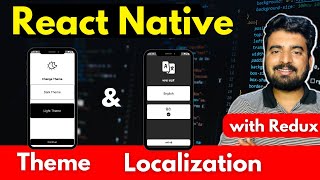 React Native Dark Mode & Localization with Redux π₯ | Engineer Codewala