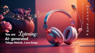 🌸 Feel-Good Telugu Melodies | Peaceful Love AI-Generated Songs Live | 24x7 Soothing Tunes 🎶