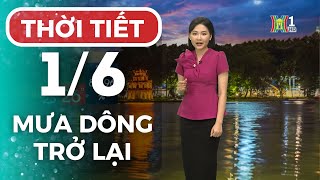 Dự báo thời tiết Hà Nội hôm nay ngày mai 1/6 | Thời tiết Hà Nội mới nhất | Thời tiết 3 ngày tới