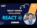 React Hooks Challenge | useState Hook Practice for Beginners in React.js