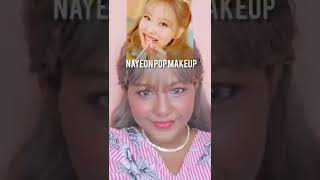 Kpop makeup #1: Brown girl recreates Nayeon's makeup| Nayeon pop makeup (나연 메이크업)