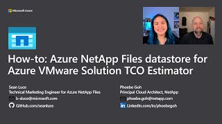 How-to: Azure NetApp Files datastore for Azure VMware Solution TCO Estimator
