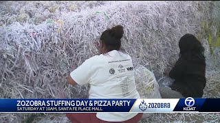 100th Burning of Zozobra stuffing party