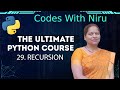 Recursion in Python Explained | Learn Recursion with Easy Examples.