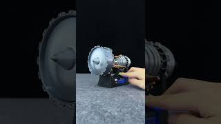 10000/rpm powerful turbofan engine model