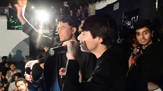 Nadeem Sarwar Live Reciting Noha | Shab e Bedari - Hussain Hazara Goth