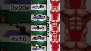 COMPLETE ABS WORKOUT IN 20 MINUTE |MAN|  (From Home) #shorts