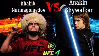Khabib Nurmagomedov vs. Anakin Skywalker - EA SPORTS UFC 4 - CPU vs CPU