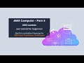 AWS Lambda | Serverless Computing with AWS  | AWS tutorial for beginners