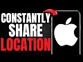 How to Share Location Continuously on iPhone (EASY GUIDE) [2024]