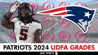 New England Patriots UDFA Grades: Grading The Patriots UDFA Signings Ft. DeShaun