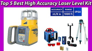 Top 5 Best High Accuracy Laser Level Kit, Reviews \u0026 Buying guide! [Self Leveling Laser kit]