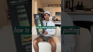 How to putt better | the best putting mat? (Wellputt mat) #shorts ⛳️🏌️‍♂️