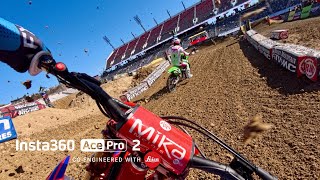 Benny Bloss RAW Supercross FP at San Diego 2025 | Insta360 Ace Pro 2