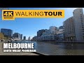 South Wharf Promenade Walking Tour in Melbourne, Australia (4K 60fps)