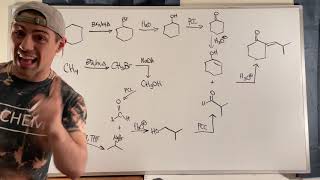 Alpha Carbon Synthesis Practice (Worksheet Solutions Walkthrough)