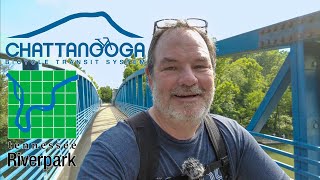 Riding a Chattanooga Bicycle at the Tennessee Riverpark