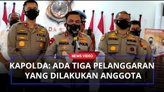 Kapolda Sumut Ada 3 Pelanggaran yang Dilakukan Anggotanya