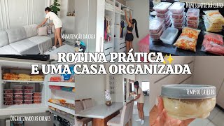 COMO TER UMA CASA PRÁTICA E ORGANIZADA, organizando o freezer, ORGANIZAÇÃO DA CASA, ROTINA DO LAR ❤️